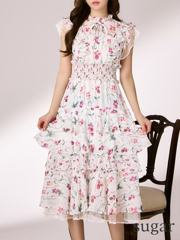 パープルxグリーン　モデル：ゆめ　身長：160cm　着用サイズ：Sサイズ