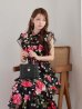 ブラックxレッド　モデル：ももか　身長156cm　着用サイズ：Sサイズ