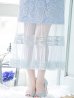 画像17: XS-Lサイズあり【SETTAN/セッタン】フラワーレース/ リボンネック/ フリル/ マキシ丈/ワンピース/ミニドレス/ キャバドレス[OF2]
