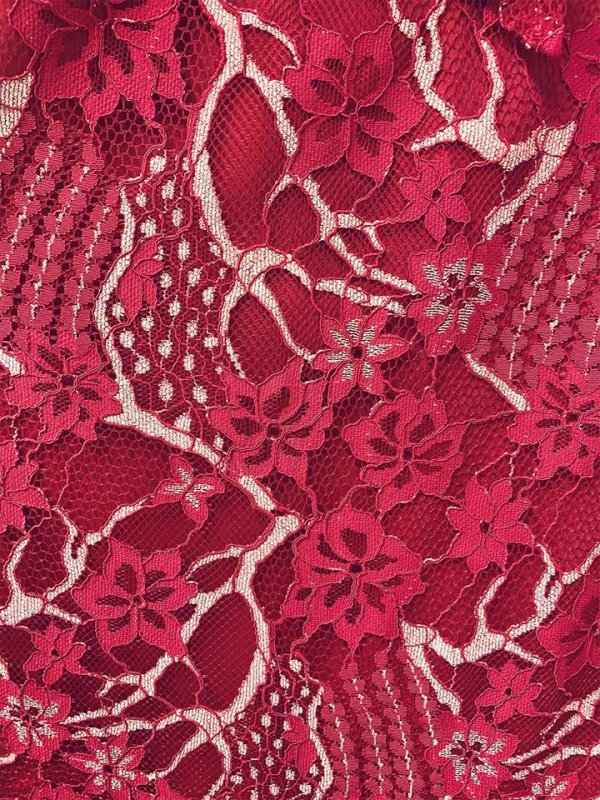 画像34: XS-Lサイズあり【SETTAN/セッタン】フラワーレース/ リボンネック/ フリル/ マキシ丈/ワンピース/ミニドレス/ キャバドレス[OF2]