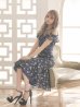 画像6: XS-Lサイズあり【SETTAN/セッタン】フラワーレース/ パステルカラー/ フリル/ マキシ丈/ワンピース/ミニドレス/ キャバドレス[OF2]