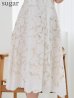 ホワイト モデル：真優川咲　身長：158cm　着用サイズ：7号(Sサイズ)