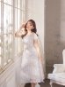 画像6: XS-Lサイズあり【SETTAN/セッタン】レース/ オフショルデザイン/ ミディアム丈/ ワンピース/ ミニドレス/ キャバドレス[OF2]
