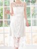 ホワイト　モデル：ゆめ　身長：160cm　着用サイズ：7号(Sサイズ)