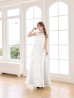 ホワイト　モデル：ゆめ　身長：160cm　着用サイズ：7号(Sサイズ)