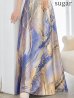パープルxイエロー　モデル：如月れい　身長：156cm　着用サイズ：Sサイズ