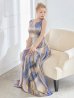 パープルxイエロー　モデル：如月れい　身長：156cm　着用サイズ：Sサイズ