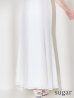 ホワイト　モデル：るりぴ　身長：165cm　着用サイズ：7号(Sサイズ)