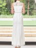 ホワイト　モデル：るりぴ　身長：165cm　着用サイズ：7号(Sサイズ)