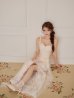 ベージュ　モデル：ももか　身長：156cm　着用サイズ：Sサイズ