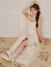 ベージュ　モデル：ももか　身長：156cm　着用サイズ：Sサイズ