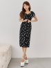 ブラック モデル：まりん　身長：164cm　着用サイズ：7号(Sサイズ)
