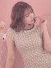 画像12: XS-Lサイズあり【SETTAN/セッタン】チェック/ ボートネック/ ショートスリーブ/ ミディアム丈/ ワンピース/ 胸閉じ/ミニドレス/ キャバドレス[OF2]