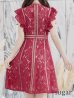 画像25: 【SETTAN/セッタン】総レース/ Vネック/ Aライン/ ミディアム丈/ ワンピース/ ミニドレス/ キャバドレス[OF2]