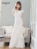 画像6: 【SETTAN/セッタン】総レース/ Vネック/ Aライン/ ワンピース/ ロングドレス/ キャバドレス long[OF2]
