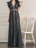 画像15: 【SETTAN/セッタン】総レース/ Vネック/ Aライン/ ワンピース/ ロングドレス/ キャバドレス long[OF2]