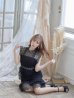 画像5: XS-Lサイズあり【SETTAN/セッタン】ケミカルレース/ ボートネック/ ノースリーブ/ワンピース/ミニドレス/ キャバドレス[OF2]