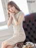 画像1: XS-Lサイズあり【SETTAN/セッタン】チェック/ ボートネック/ ショートスリーブ/ ミディアム丈/ ワンピース/ 胸閉じ/ミニドレス/ キャバドレス[OF2] (1)