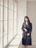 画像12: XS-Lサイズあり【SETTAN/セッタン】総レース/ Vネック/ 長袖/ 袖あり/ Aライン/ ミディアム丈/ ワンピース/ キャバドレス[OF2]
