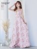 ピンクxシルバー モデル：杉山佳那恵　身長：158cm　着用サイズ：7号(Sサイズ)