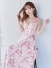 ピンクxシルバー モデル：杉山佳那恵　身長：158cm　着用サイズ：7号(Sサイズ)