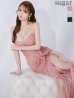 ピンク×ホワイト　モデル：ゆめ　身長：160cm　着用サイズ：7号(Sサイズ)