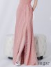 ピンク×ホワイト　モデル：ゆめ　身長：160cm　着用サイズ：7号(Sサイズ)