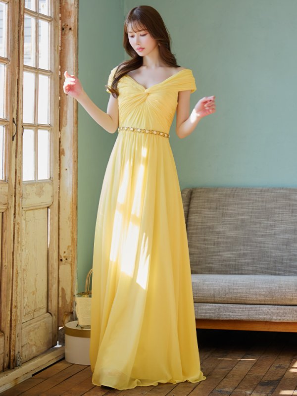 イエロー モデル:ゆめ 身長:160cm:7号(Sサイズ)サイズ