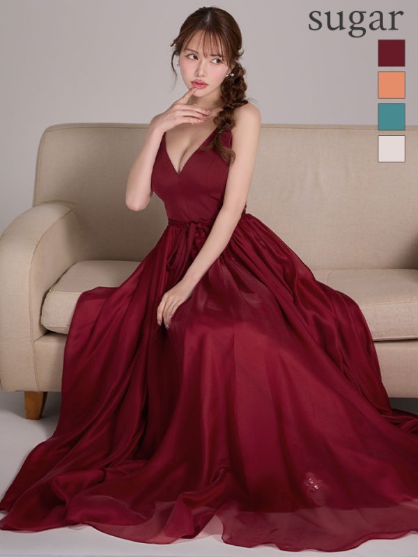 アンゴラレッド　モデル：ゆめ　身長：160cm　着用サイズ：7号(Sサイズ)