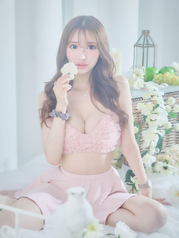 画像3: 【即日発送】【MISTREASS×sugarコラボビキニ】【水着】チュールフレアスカートビキニ 3点セット[YMT]