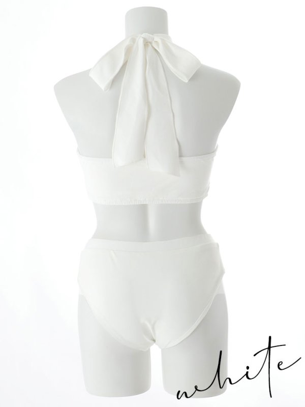 画像27: 【即日発送】【ビキニ】【水着】クロスホルターネックビキニ 2点セット [YMT]