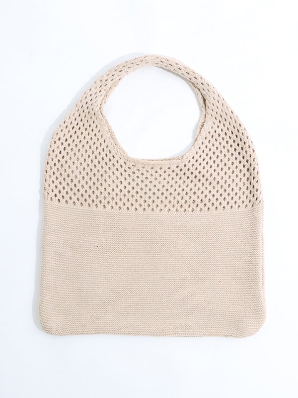 画像6: 【即日発送】【ビキニ】【水着小物：ビーチバッグ】ニットバッグ/ 2カラー[YMT]