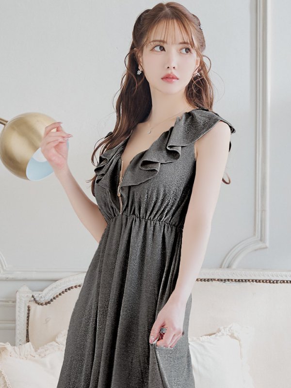 ブラック モデル:ゆめ 身長:160cm 着用サイズ:Sサイズ