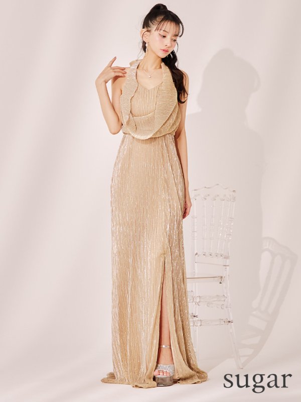 ゴールド モデル：まおちゃる　身長：158cm　着用サイズ：Sサイズ