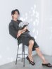 画像10: 【即日発送】【メンズ甚平】ダークグレー甚平【甚平2点セット 甚平/下駄】[YMT]