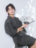 画像7: 【即日発送】【メンズ甚平】ダークグレー甚平【甚平2点セット 甚平/下駄】[YMT]