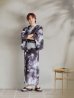 画像11: 【即日発送！】【メンズ浴衣】モノトーン×雷浴衣【浴衣・帯・下駄セット】 OBI-MS-003-wk-1-GY [YMT]
