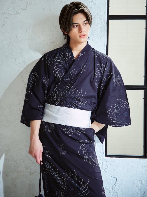 モデル：元之介　身長181cm　着用サイズ：Lサイズ