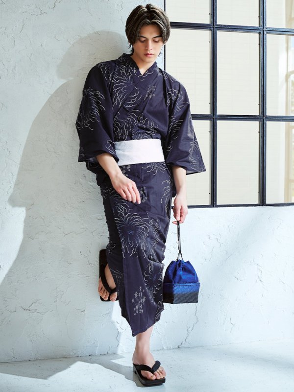 モデル：元之介　身長181cm　着用サイズ：Lサイズ