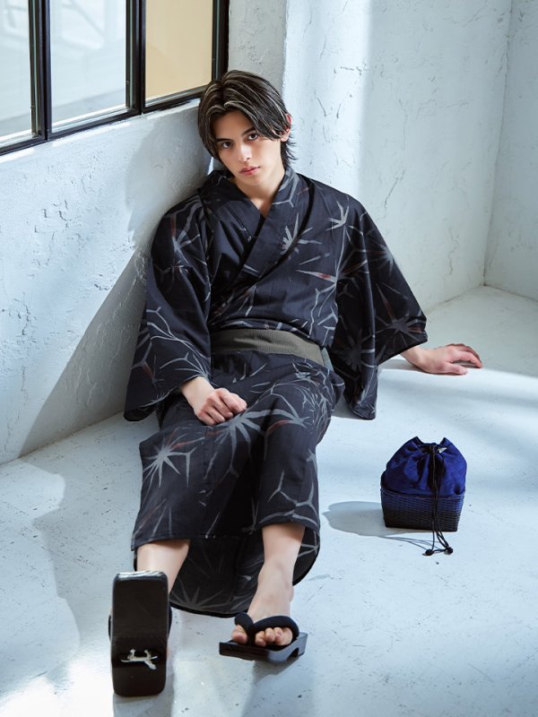 モデル:元之介 身長181cm 着用サイズ:Lサイズ