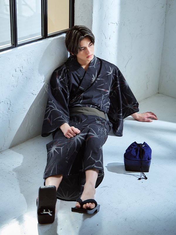 モデル:元之介 身長181cm 着用サイズ:Lサイズ