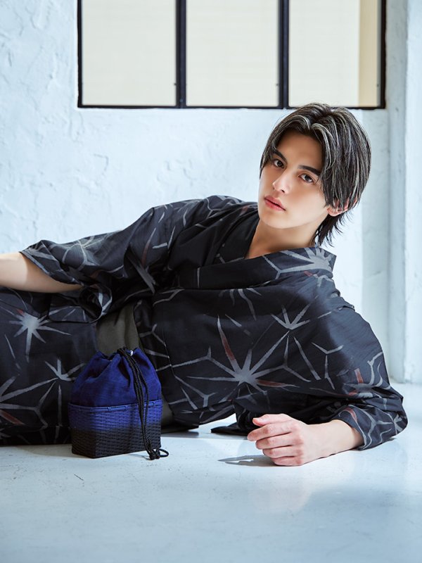 モデル:元之介 身長181cm 着用サイズ:Lサイズ