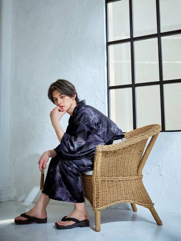 モデル:元之介 身長181cm 着用サイズ:Lサイズ