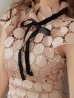 画像6: 【4月30日までファイナルセール開催中！! 】【Andy /アンディ】ドットレース/ ハイネック/ 半袖/ タイト/ ミニドレス/ キャバドレス[OF05]