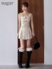 ベージュ モデル：ゆめ　身長：160cm　着用サイズ：Sサイズ