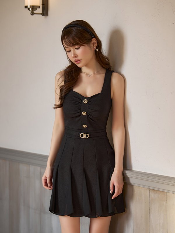 ブラック　モデル：ゆめ　身長：160cm　着用サイズ：Sサイズ