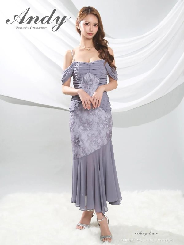 ラベンダーグレー モデル:かずは 着用サイズ:Sサイズ