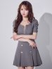 チャコールグレー　モデル：ゆめ　身長：160cm　着用サイズ：Sサイズ