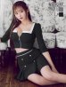 ブラックホワイト　モデル：橋本甜歌(てんちむ)　身長：163cm　着用サイズ：Sサイズ