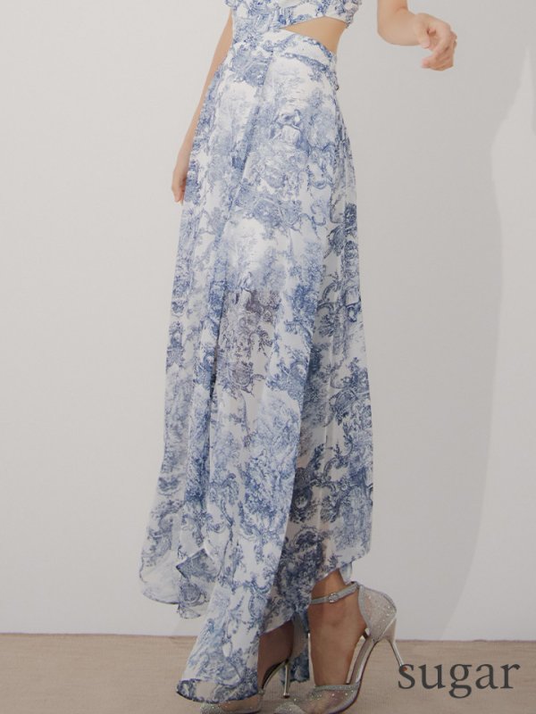 ホワイトネイビー モデル：まりん　身長：164cm　着用サイズ：Sサイズ